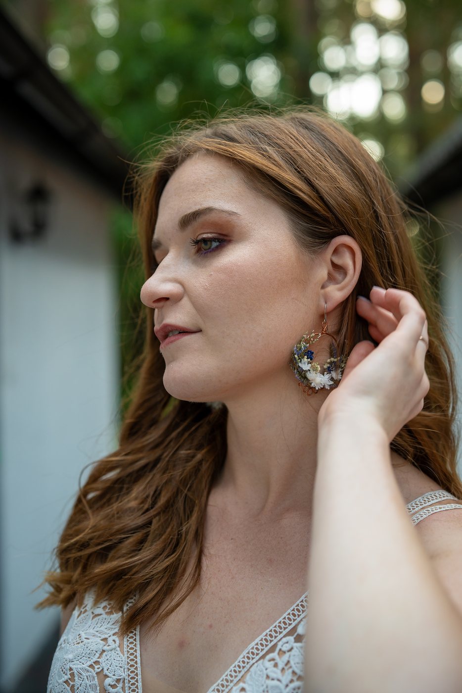 Portret panny młodej w stylu boho — ślub Marta i Patryk